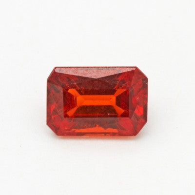 7 x 4.8mm Emerald Cut Spessartite Garnet Cut Spessertite Garnet