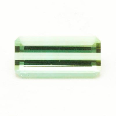 3.23ct Green Seafoam Tourmaline® Elongated Emerald Cut