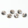 6 to 8mm Arkansas Smoky Quartz Round Flute Cuts™