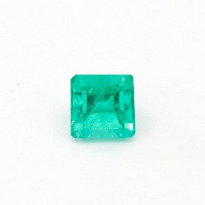 6mm Square Emerald Cut AA Emerald 