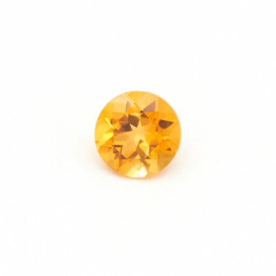 5mm Rnd Natural Citrine