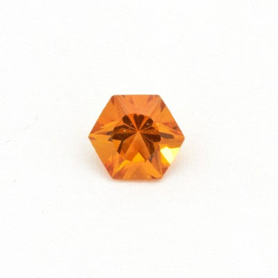 4mm Natural Hexagonal Citrine