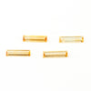 12x3mm Yellow Citrine Elongated Baguettes