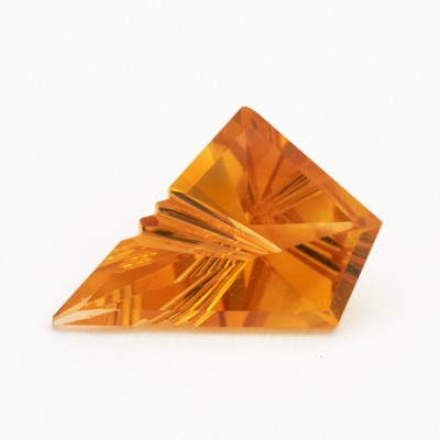 20x14mm Fantasy Kite Cut Natural Yellow Citrine