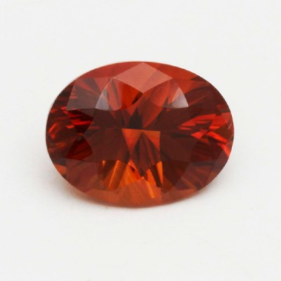 10.47ct Madeira Citrine Concave Oval