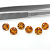 4 to 10mm Madeira Citrine Rounds