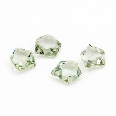 1.38 to 1.72ct Green Quartz GeoCuts™