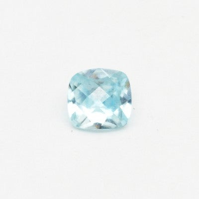 5mm Checkerboard Cushion AA Blue Apsara Zircon®