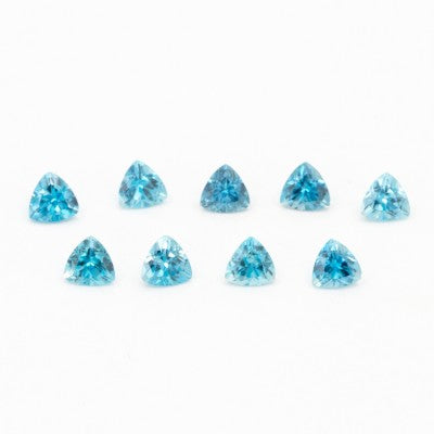 4.5mm Trillion Cut AAA Blue Apsara Zircon