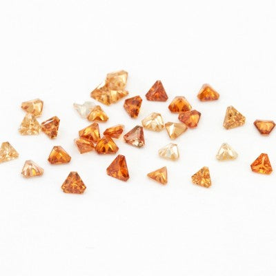 3.0mm Triangle Cut Brown Zircon