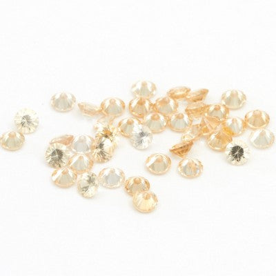 2.75mm Natural Champagne Zircon Melee