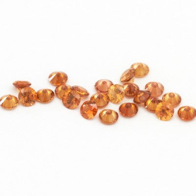 2.75mm Natural Orange Zircon Melee