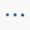 1 to 3mm Blue Spinel Rounds