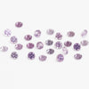 1.3 to 3.5mm Grey-Lavender Spinel Rounds