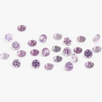 1.3 to 3.5mm Grey-Lavender Spinel Rounds