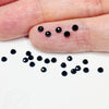 2mm to 3mm Black Spinel Rose Cut Rounds