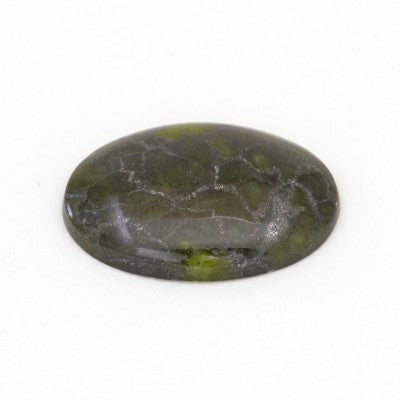 25x18mm Oval Cabochon Cut Peridotite