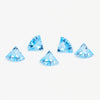 8x6mm Swiss Blue Topaz Fans