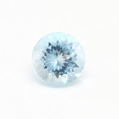 7 to 10mm Round Portuguese Cut Sky Blue Topaz