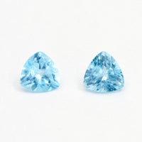 8mm Trillion Cut Sky Blue Topaz