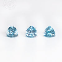 5 to 9mm Sky Blue Topaz Trillions