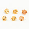 4 to 5mm Golden Imperial Topaz Rounds