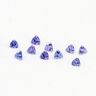 4.0mm Trillion Cut Tanzanite A