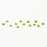 1.5mm Round Cabochon Cut Imperial Diopside® Melee 