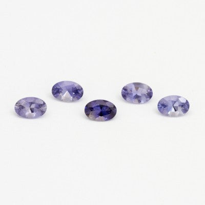 6x4mm Natural Oval Nightsky Iolite®