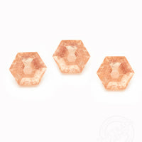 5 to 11mm Oregon Sunstone Hexagons