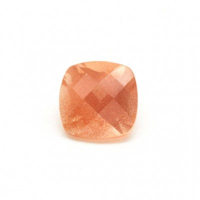 6mm Checkerboard Cushion Cut Oregon Sunstone