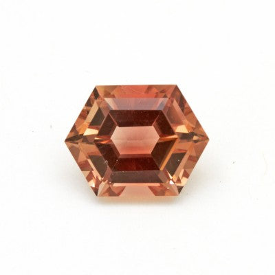 13x10mm Natural Hexagonal Step Cut Oregon Sunstone