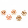 5 to 11mm Oregon Sunstone Hexagons