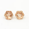 5 to 11mm Oregon Sunstone Hexagons