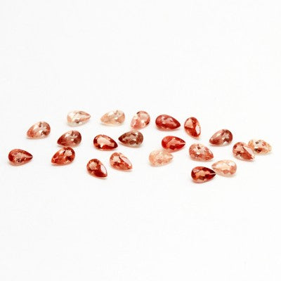 5x4.2mm Pear Cut Oregon Sunstone