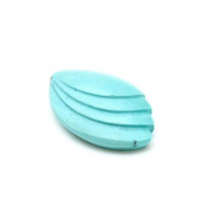 Natural 15x10mm Carved Marquise Turquoise Cabochon