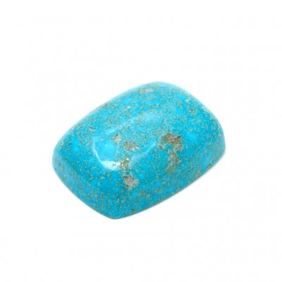 Natural 25x18mm Cushion Cut Turquoise Cabochon