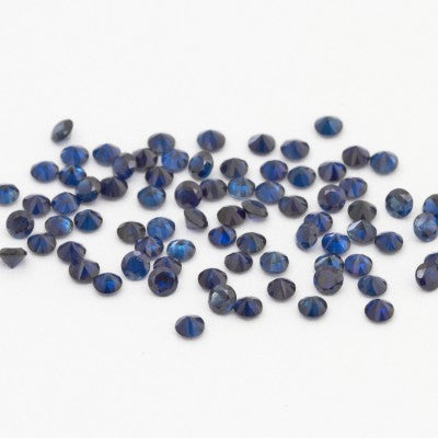 2.1mm AA Blue Australian Sapphire Melee