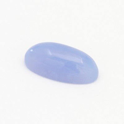 Free Size Oval Cabochon Cut Gem Blue Malawi Chalcedony_20.21 cts