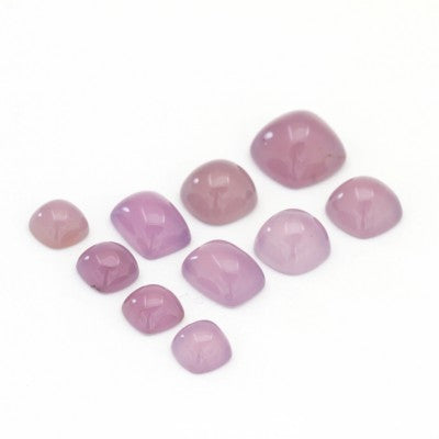 9x7 to 10x8mm Cushion Cut Purple Sage Chalcedony (Medium Purple)