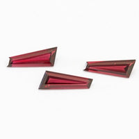 20x5mm Wedge Cut Rhodolite Garnet