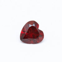 7mm Natural Heart Cut Raja Garnet