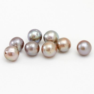 9.5mm to 10mm A Semi-Round Cortez Pearls
