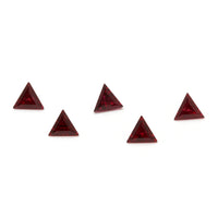 4 to 5mm Anthill Garnet Straight Side Triangles