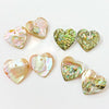 15mm Heart Cut Abalone Shell