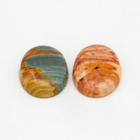 16x12mm Oval Cabochon Caldera Jasper