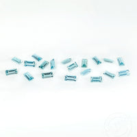 4x2 to 6x3mm AAA Aquamarine Baguettes