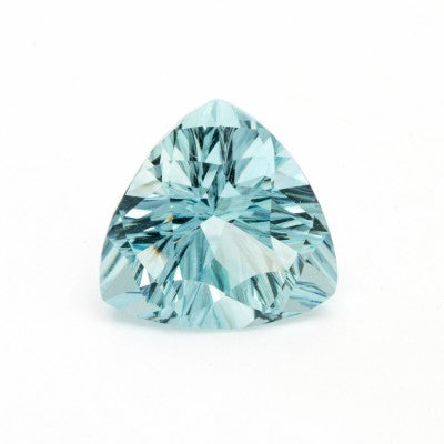 13.5mm Radial Trillion Cut 'A' Aquamarine