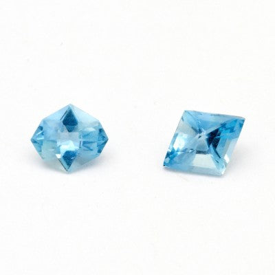 Free Size Aquamarine Lozenge Cut