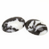 16x12 to 25x18mm Utah Zebra Marble Oval Cabs